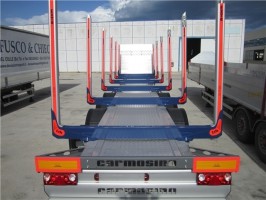 Carmosino aluminiowa naczepa kłonicowa do drzewa